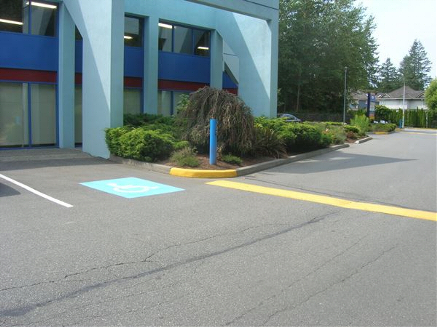 Speed Bumps, Line Painting and Directional Striping for Business Park in South Surrey BC