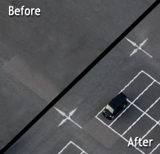 Line Painting, Parkling Lot Marking & Road Striping